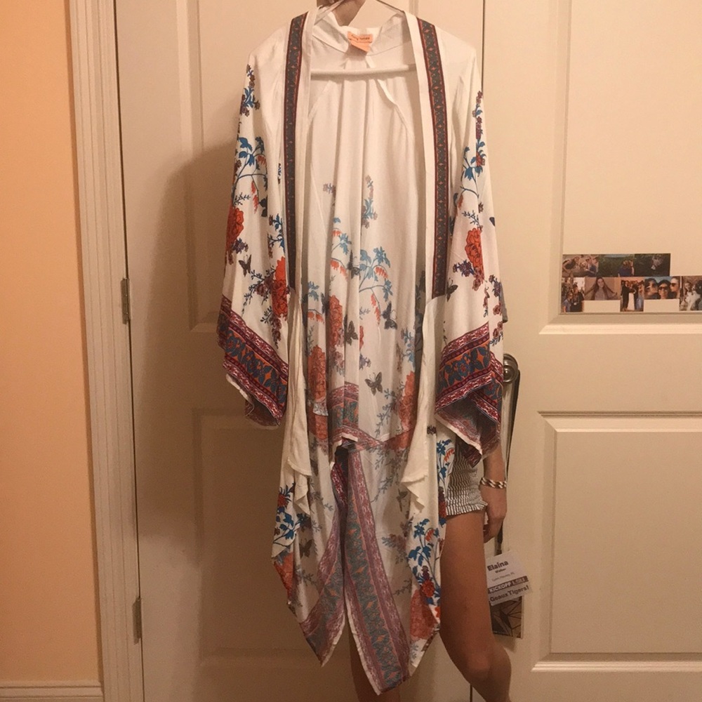 Floral kimono